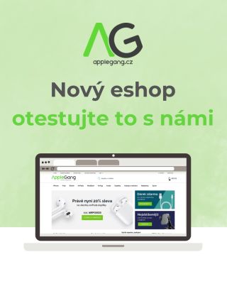 🚀 SPUŠTĚNÍ NOVÉHO ESHOPU APPLEGANG.CZ! 🍏📱 🔥 Je to tady! Oficiálně spouštíme náš nový e-shop applegang.cz, kde najdete ty...