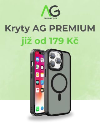 📢 Styl, ochrana a kvalita za TOP cenu! 😍📱 Hledáš dokonalý kryt pro svůj iPhone? AG Premium je přesně to, co potřebuješ! ✅...